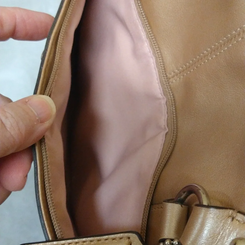 Coach Addison Leather Diaper/Baby Bag